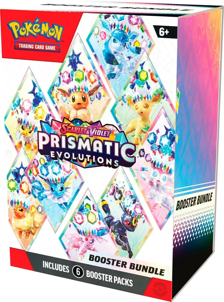Prismatic Evolutions - Booster Bundle (Caja de 6 sobres)