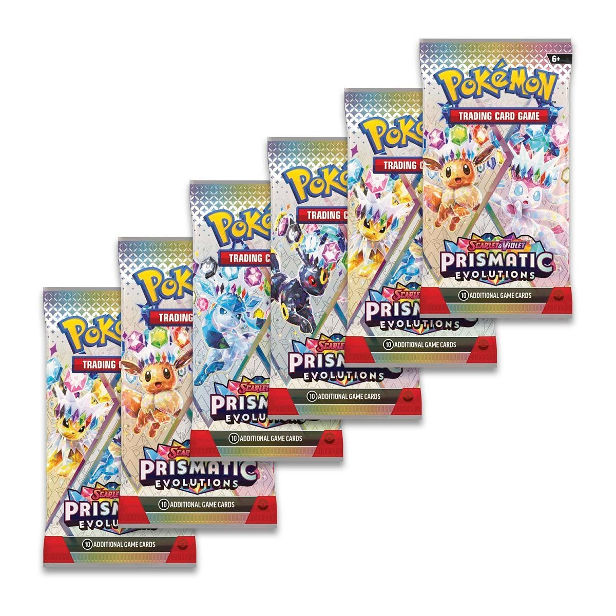 Prismatic Evolutions - Booster Bundle (Caja de 6 sobres)
