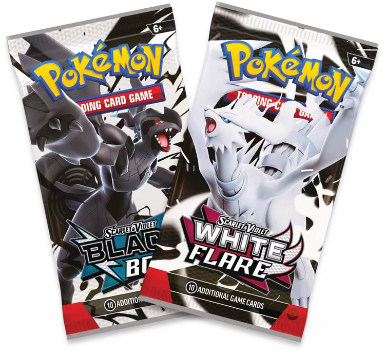 Black Bolt & White Flare - Mini Tins